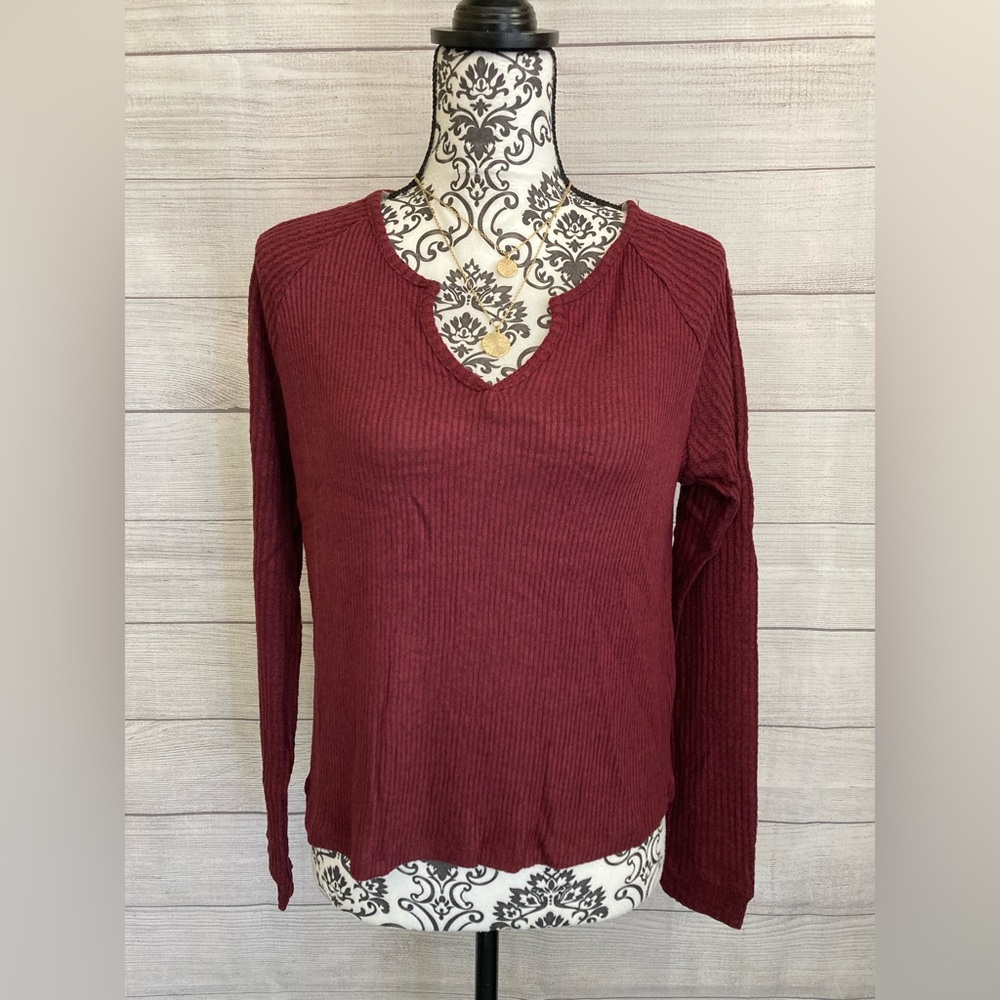 Planet Gold | NWT Women’s Super Soft Ribbed Long Sleeve Top
